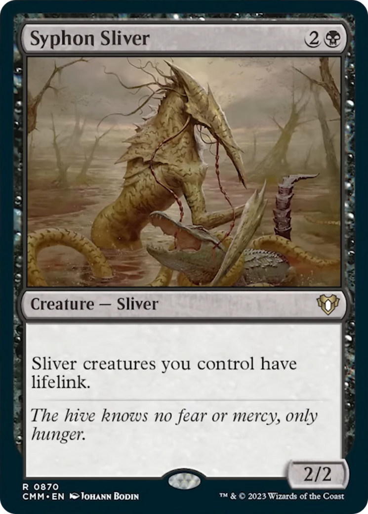 Syphon Sliver [Commander Masters]