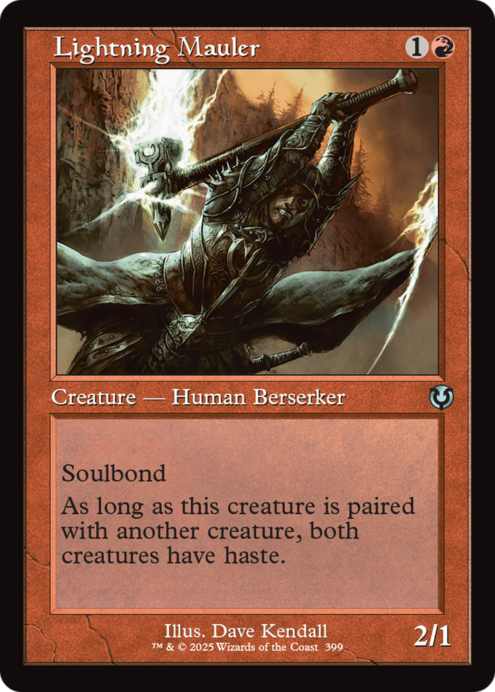 Lightning Mauler (Retro Frame) [Innistrad Remastered]