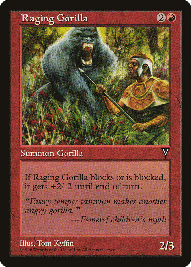 Raging Gorilla [Visions]