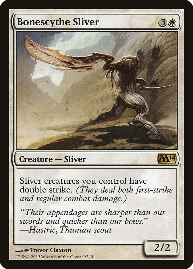 Bonescythe Sliver [Magic 2014]