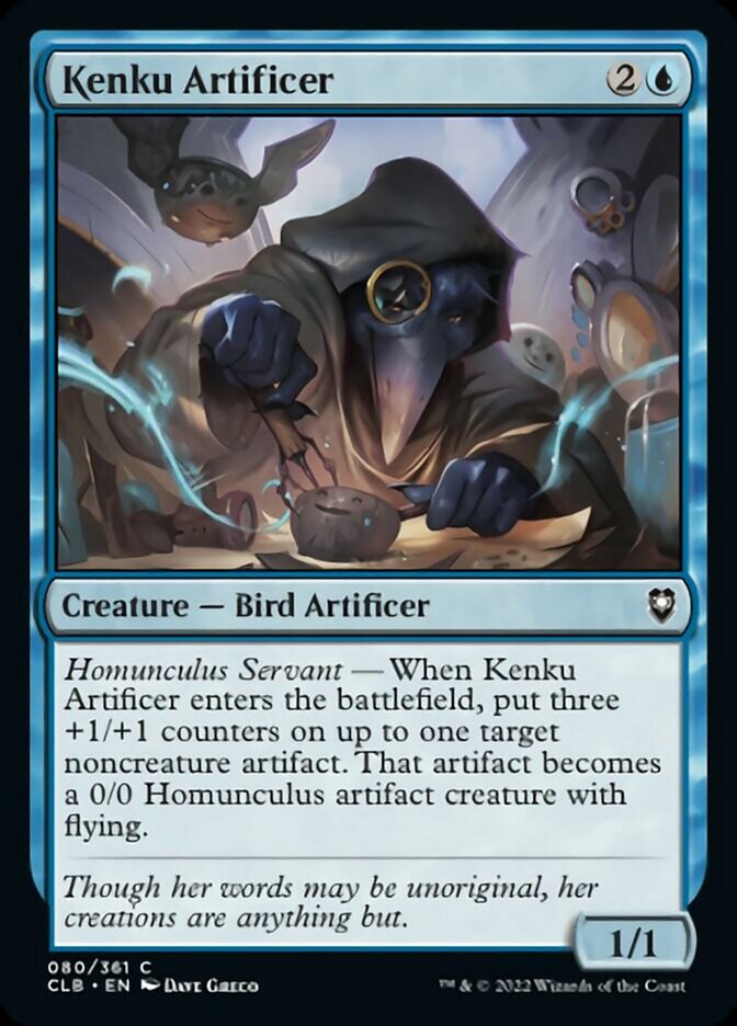 Kenku Artificer [Commander Legends: Battle for Baldur's Gate]