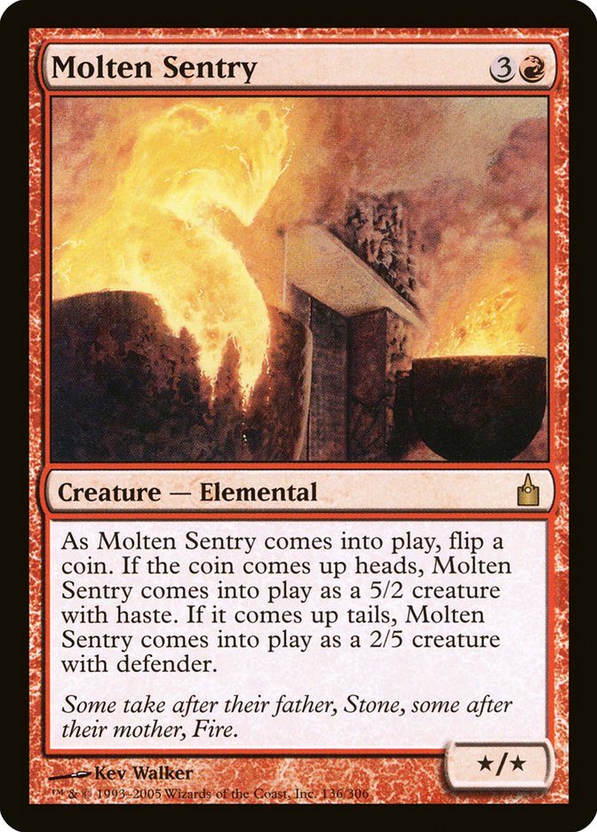 Molten Sentry [Ravnica: City of Guilds]