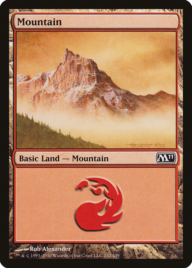 Mountain (242) [Magic 2011]