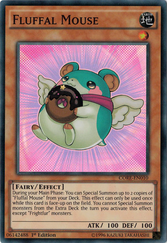 Fluffal Mouse [CORE-EN010] Super Rare