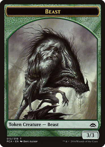 Beast Token [Planechase Anthology Tokens]