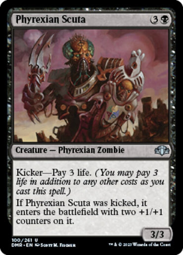 Phyrexian Scuta [Dominaria Remastered]