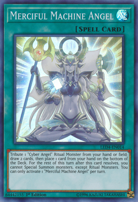 Merciful Machine Angel [LED4-EN014] Super Rare