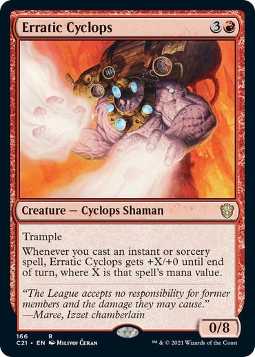 Erratic Cyclops [Commander 2021]