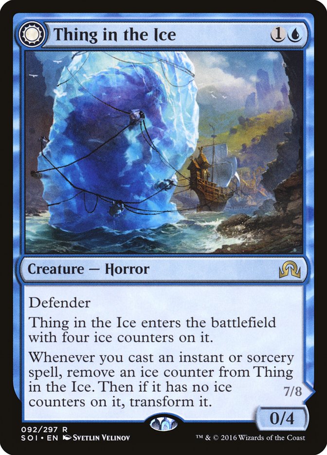 Thing in the Ice // Awoken Horror [Shadows over Innistrad]