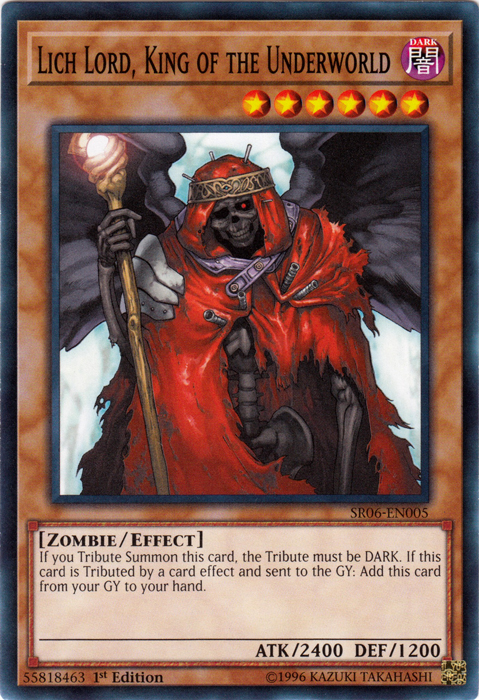 Lich Lord, King of the Underworld [SR06-EN005] Common