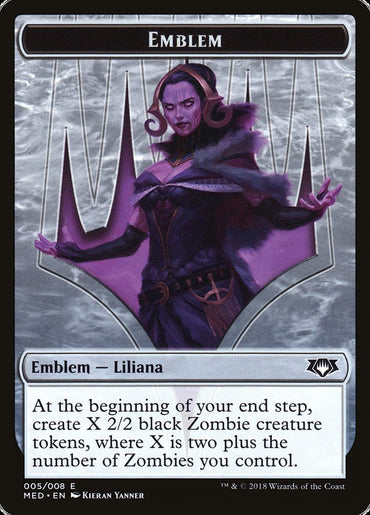 Liliana, the Last Hope Emblem [Mythic Edition Tokens]