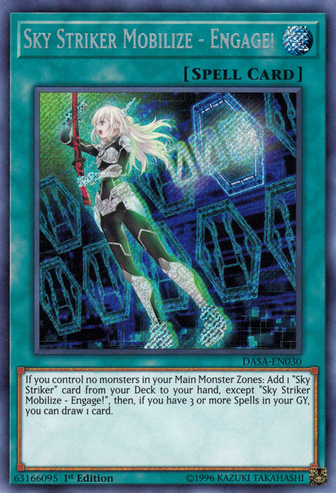 Sky Striker Mobilize - Engage! [DASA-EN030] Secret Rare