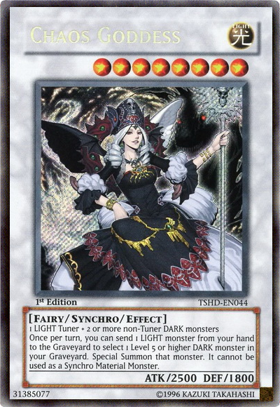 Chaos Goddess [TSHD-EN044] Secret Rare