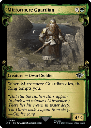 Mirrormere Guardian [The Lord of the Rings: Tales of Middle-Earth Showcase Scrolls]