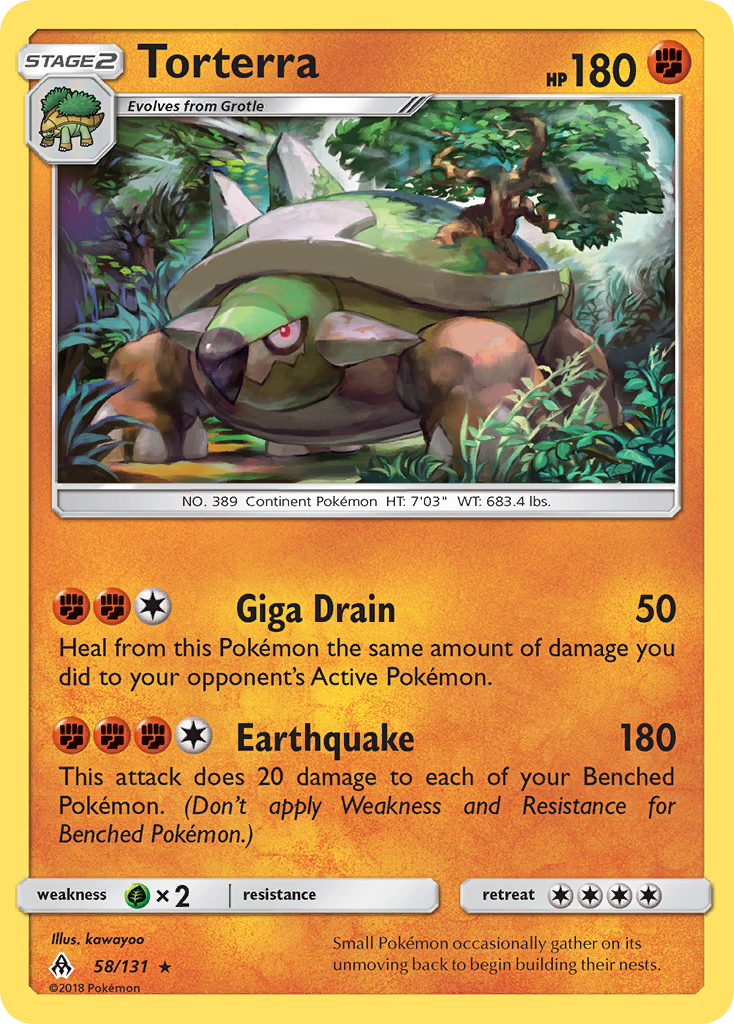 Torterra (58/131) [Sun & Moon: Forbidden Light]