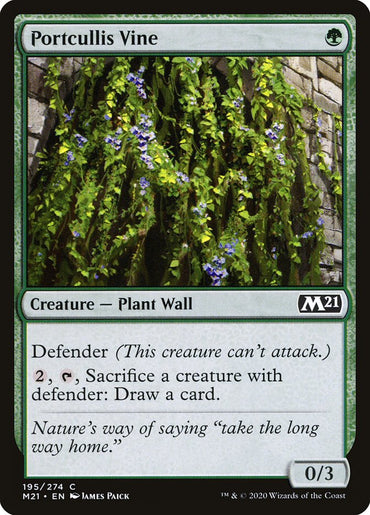 Portcullis Vine [Core Set 2021]