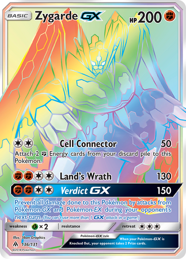 Zygarde GX (136/131) [Sun & Moon: Forbidden Light]