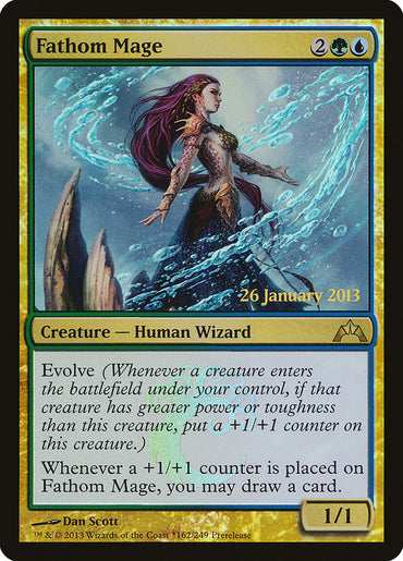 Fathom Mage [Gatecrash Prerelease Promos]