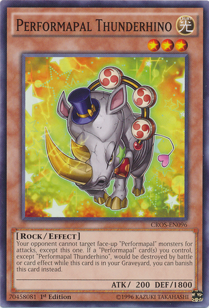 Performapal Thunderhino [CROS-EN096] Common