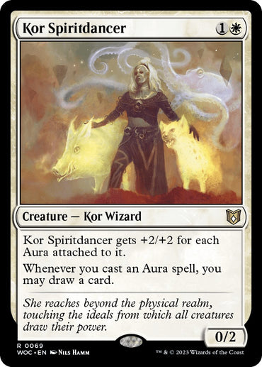 Kor Spiritdancer [Wilds of Eldraine Commander]