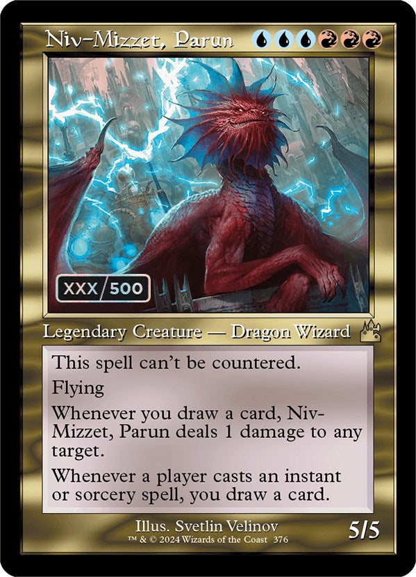 Niv-Mizzet, Parun (Retro) (Serialized) [Ravnica Remastered]