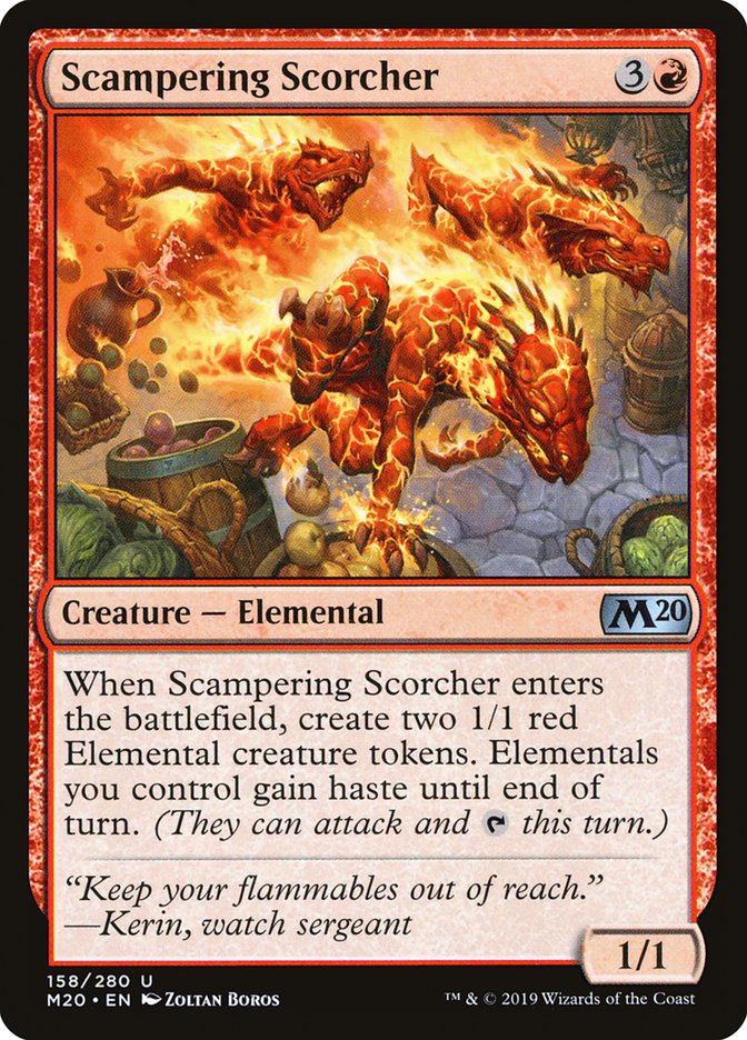 Scampering Scorcher [Core Set 2020]