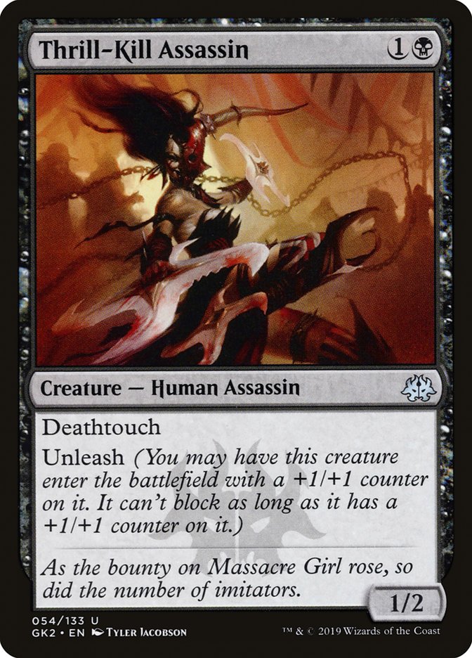 Thrill-Kill Assassin [Ravnica Allegiance Guild Kit]