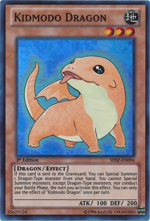 Kidmodo Dragon [SHSP-EN094] Super Rare