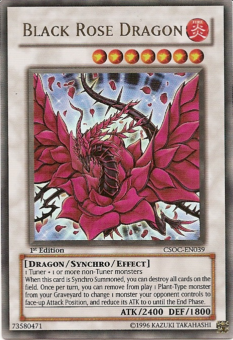 Black Rose Dragon [CSOC-EN039] Ultra Rare