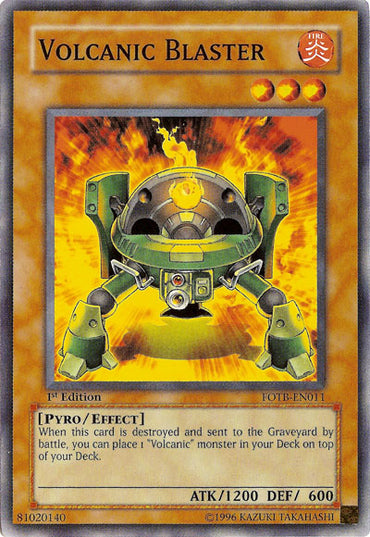 Volcanic Blaster [FOTB-EN011] Common