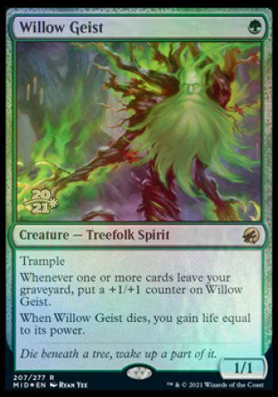 Willow Geist [Innistrad: Midnight Hunt Prerelease Promos]