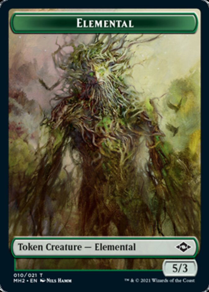 Elemental Token // Food Token (18) [Modern Horizons 2 Tokens]