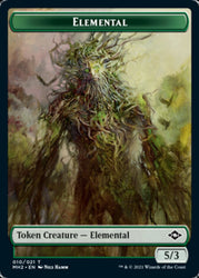 Elemental Token // Food Token (18) [Modern Horizons 2 Tokens]