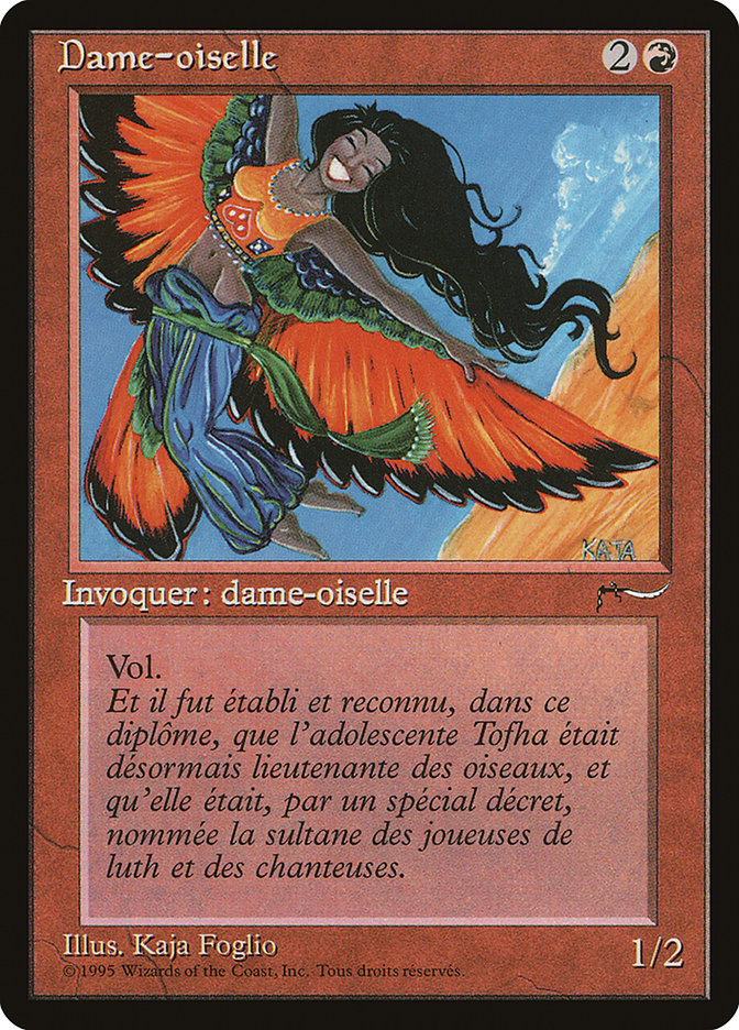 Bird Maiden (French) - 