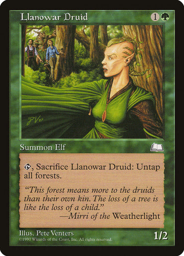 Llanowar Druid [Weatherlight]