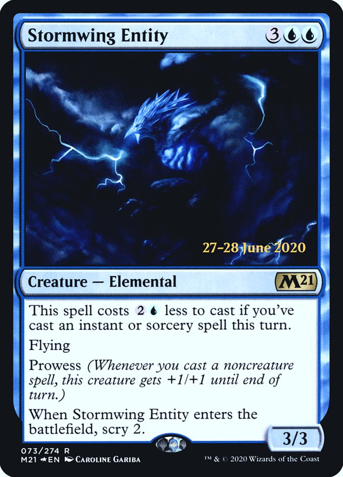 Stormwing Entity [Core Set 2021 Prerelease Promos]