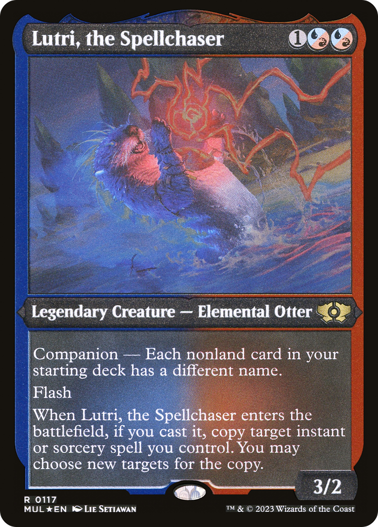 Lutri, the Spellchaser (Foil Etched) [Multiverse Legends]