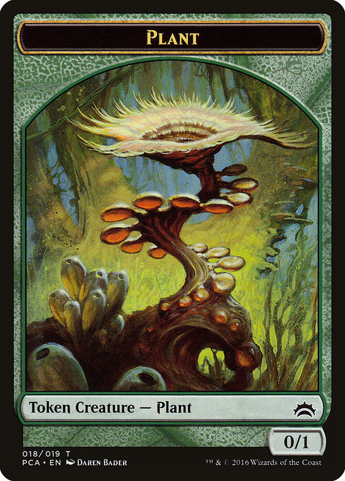 Plant Token [Planechase Anthology Tokens]