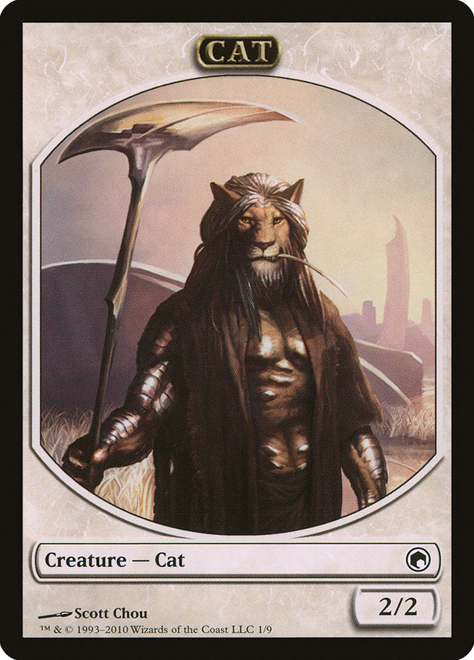 Cat Token [Scars of Mirrodin Tokens]