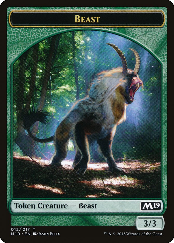 Beast Token [Core Set 2019 Tokens]