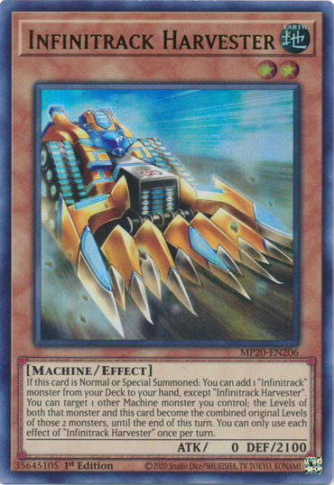 Infinitrack Harvester [MP20-EN206] Ultra Rare