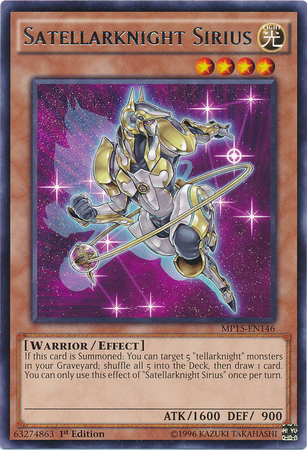 Satellarknight Sirius [MP15-EN146] Rare