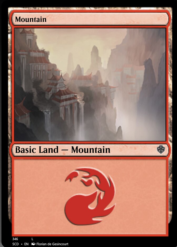 Mountain (346) [Starter Commander Decks]