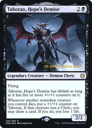 Taborax, Hope's Demise [Zendikar Rising Prerelease Promos]