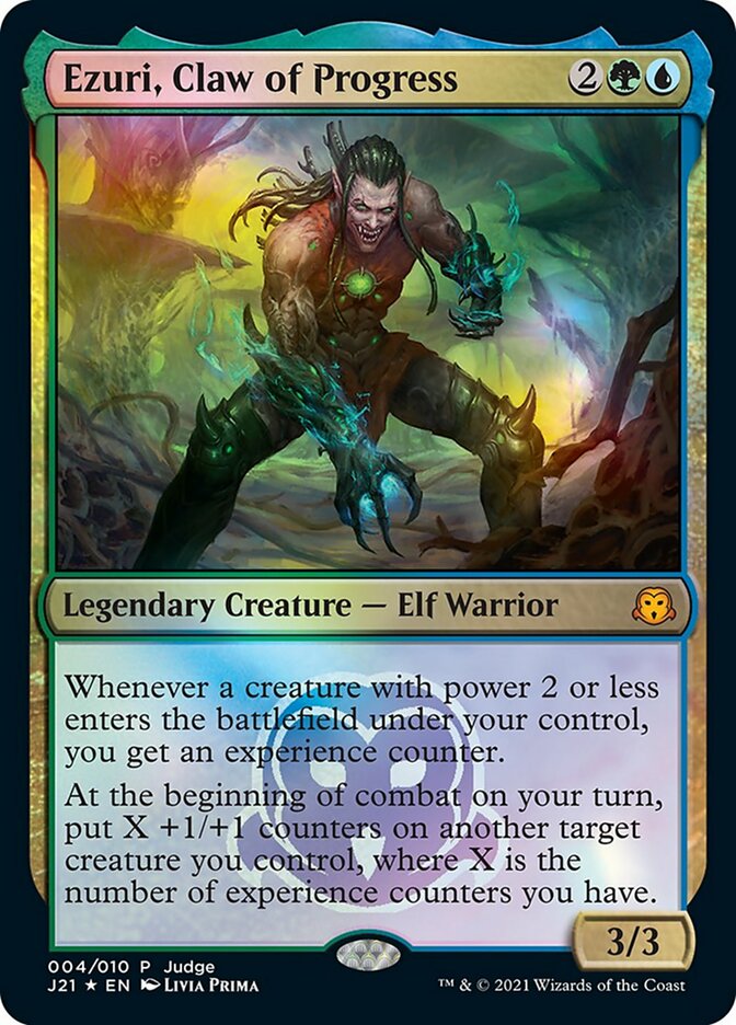 Ezuri, Claw of Progress [Judge Gift Cards 2021]