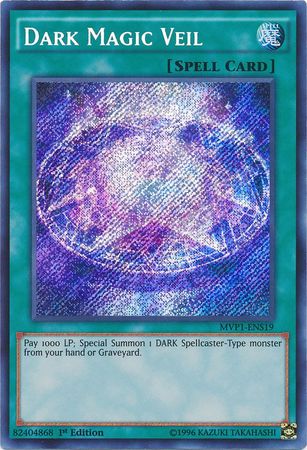 Dark Magic Veil [MVP1-ENS19] Secret Rare