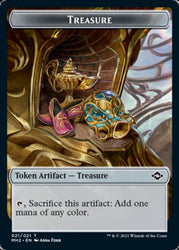 Phyrexian Germ Token // Treasure Token (21) [Modern Horizons 2 Tokens]