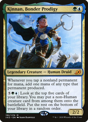 Kinnan, Bonder Prodigy (Promo Pack) [Ikoria: Lair of Behemoths Promos]