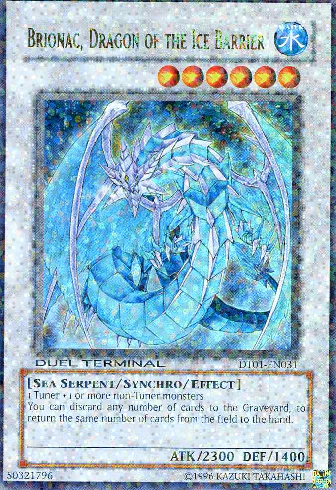 Brionac, Dragon of the Ice Barrier [DT01-EN031] Ultra Rare