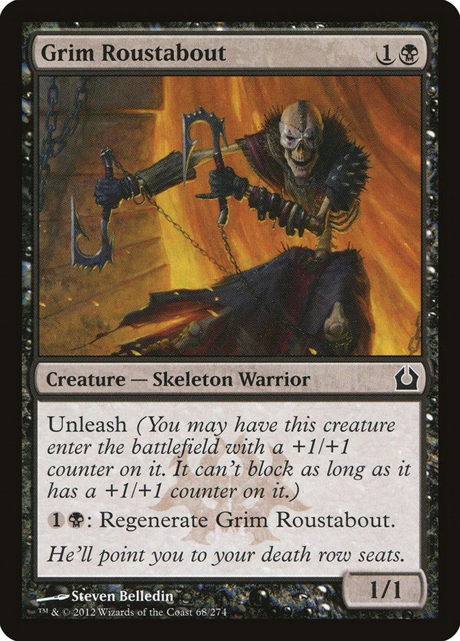 Grim Roustabout [Return to Ravnica]